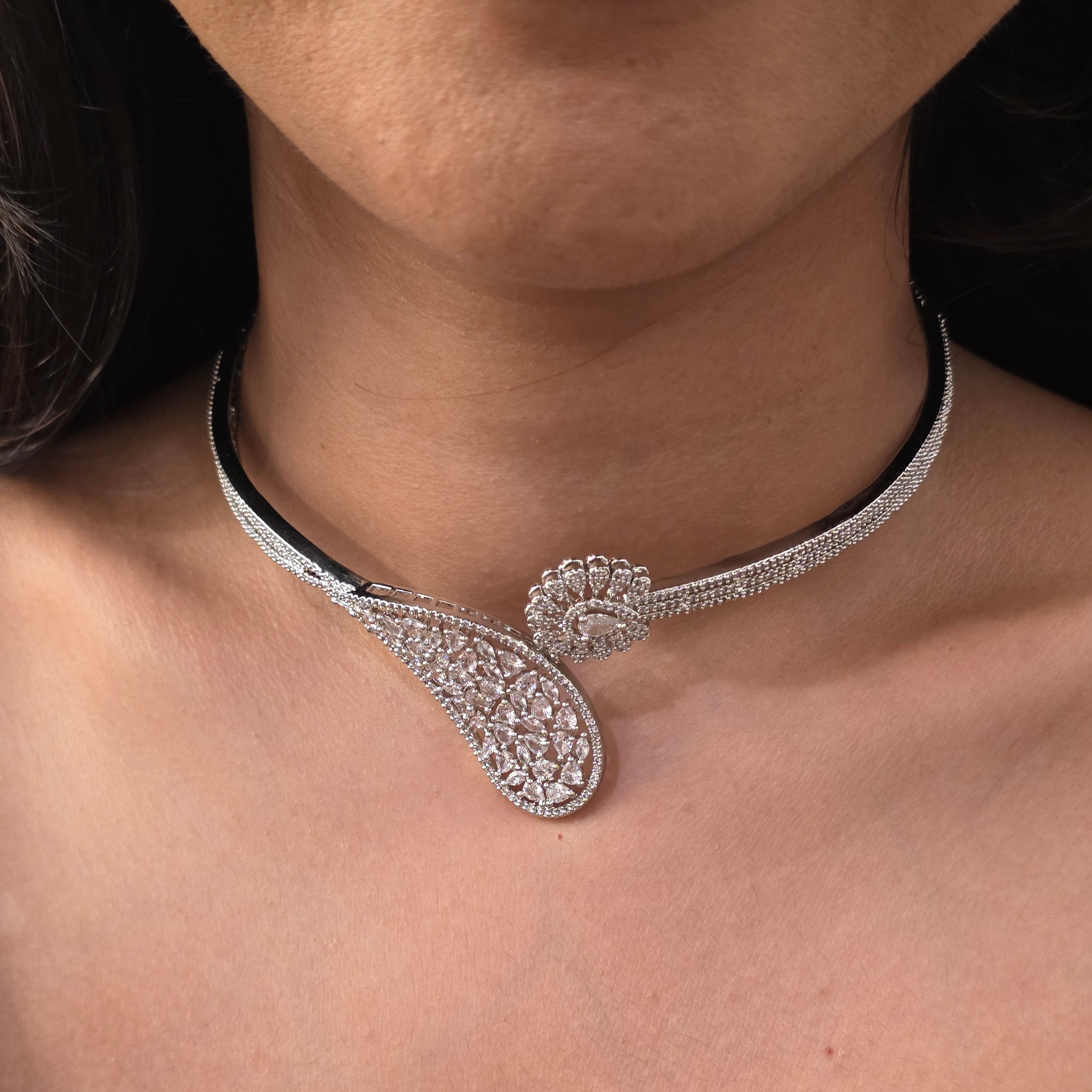 Paisley Drop Necklace