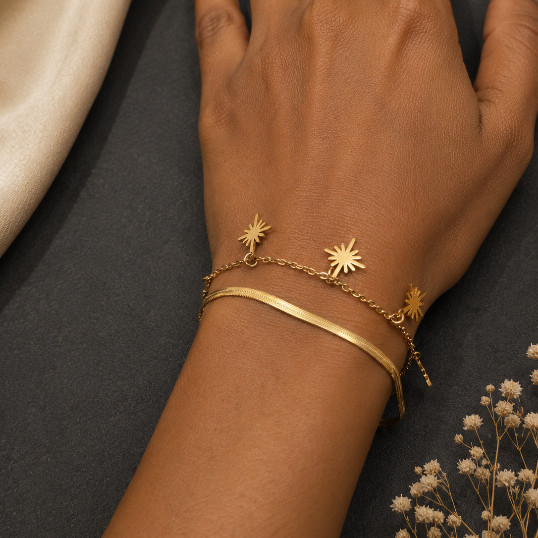 Layered Star Bracelet