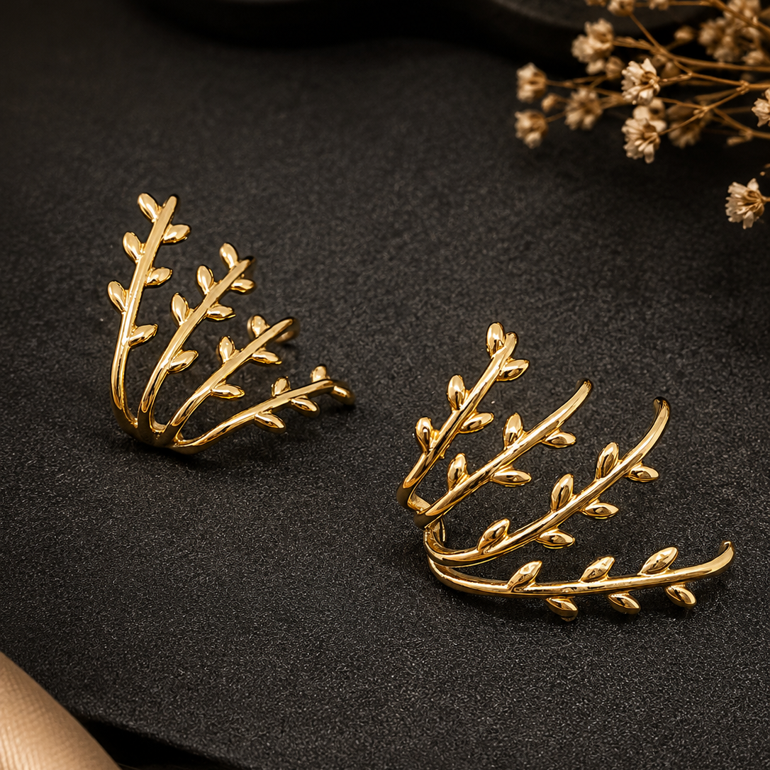 Branch Leaf Earrings
