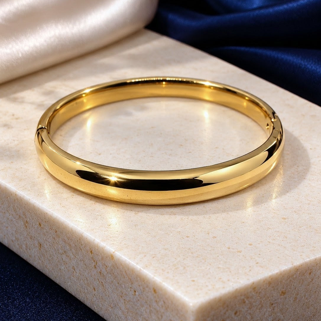Classic Rounded Hinge Bangle