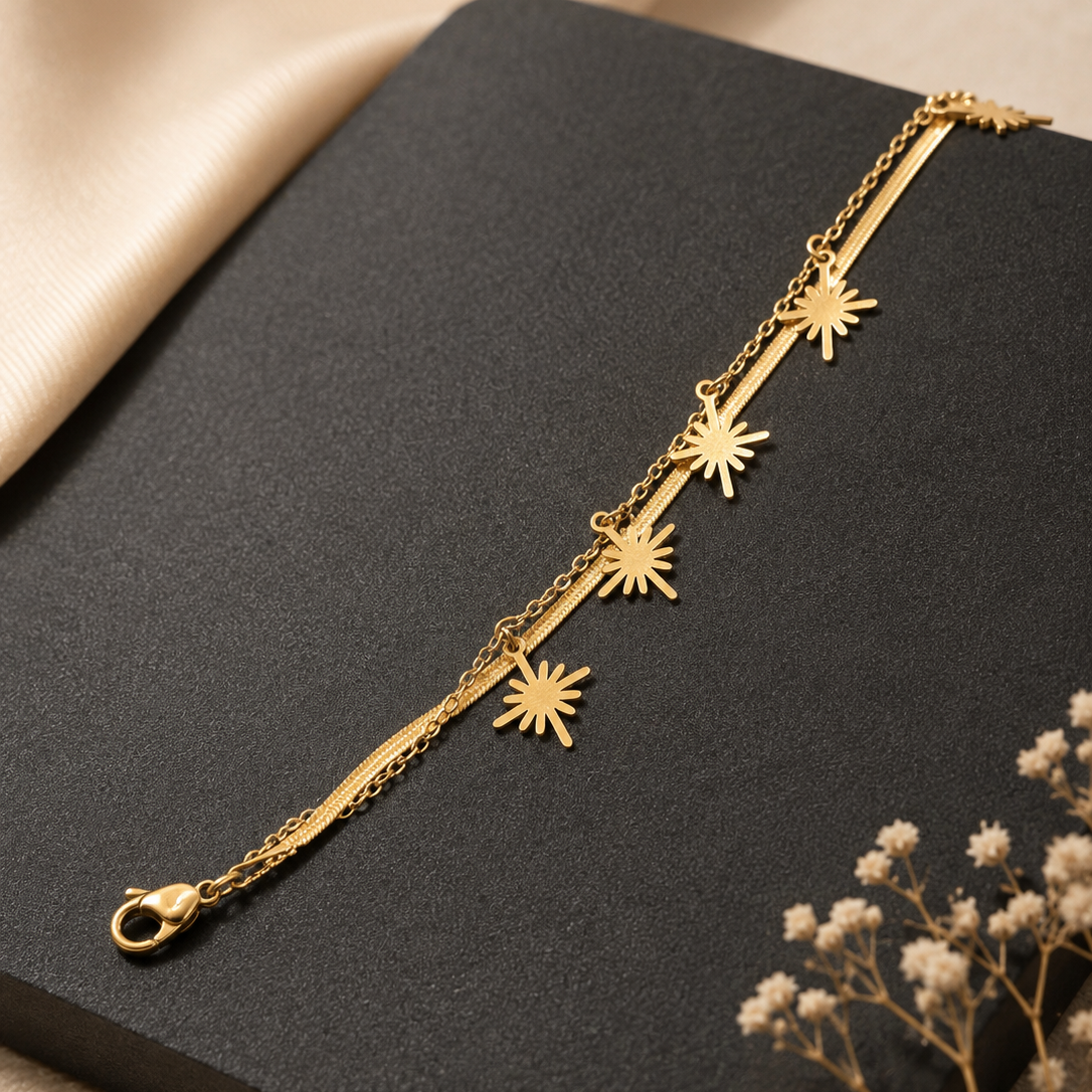 Layered Star Bracelet