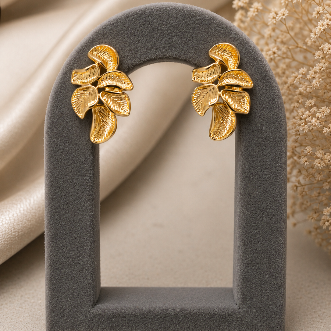 Leaf Cluster Studs