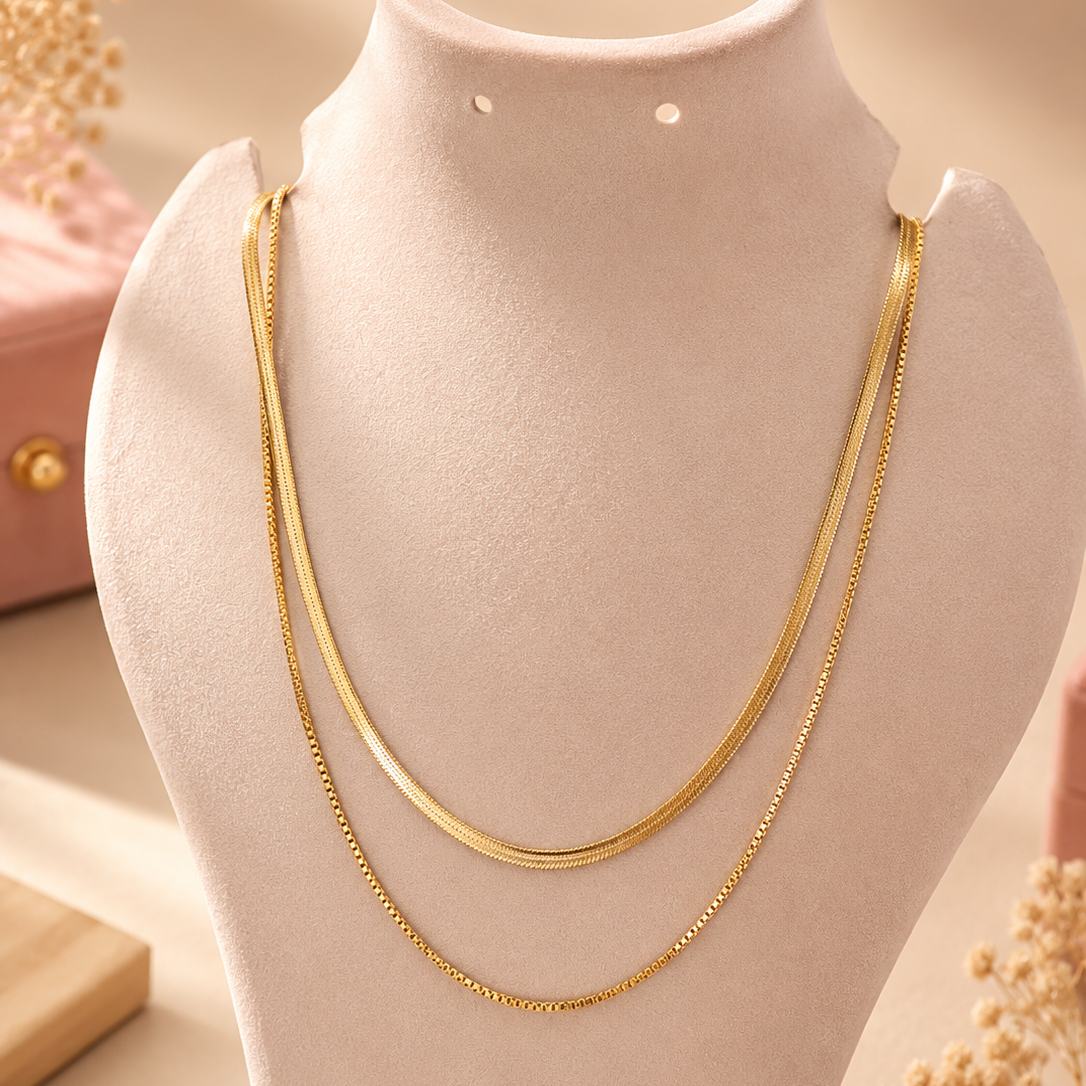 Layered Chain Necklace