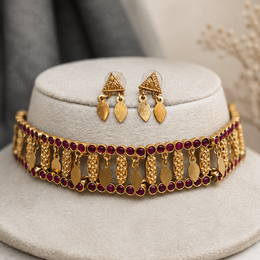 Elakkathali Gem Choker