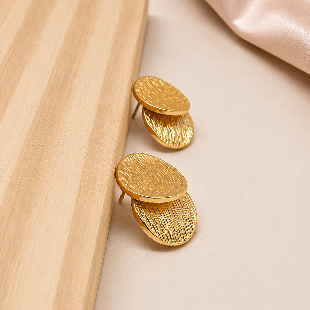 Layered Disc Studs