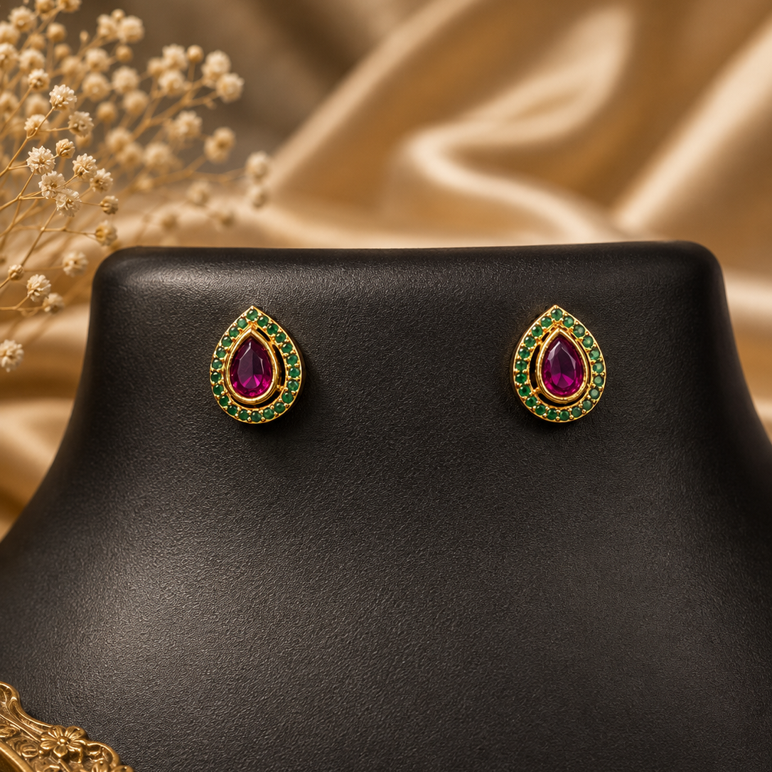 Layered Kundan Pendant Necklace