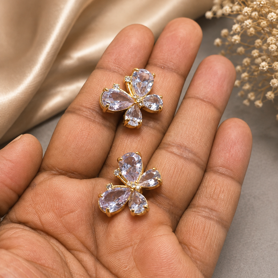 Crystal Bloom Earrings