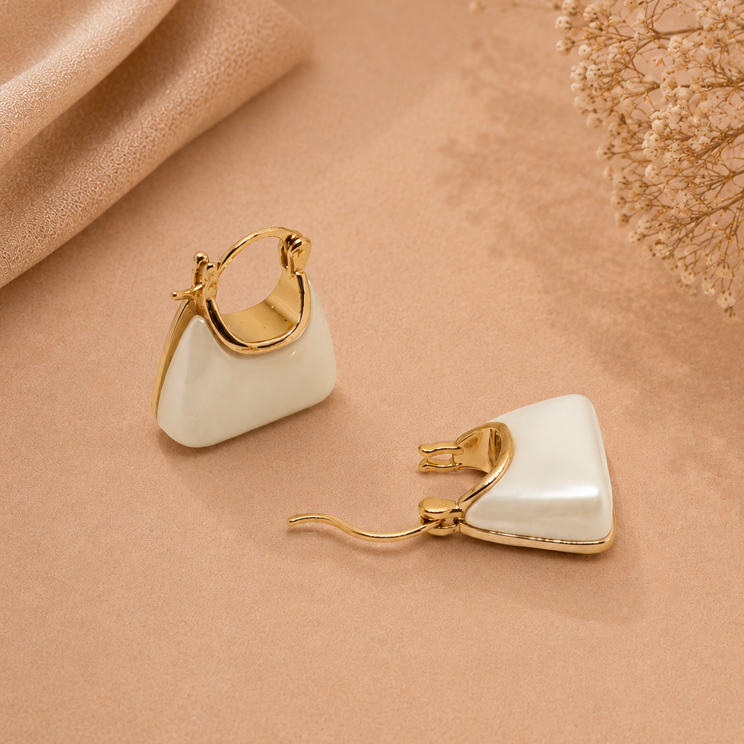 Charm Hoop Earrings