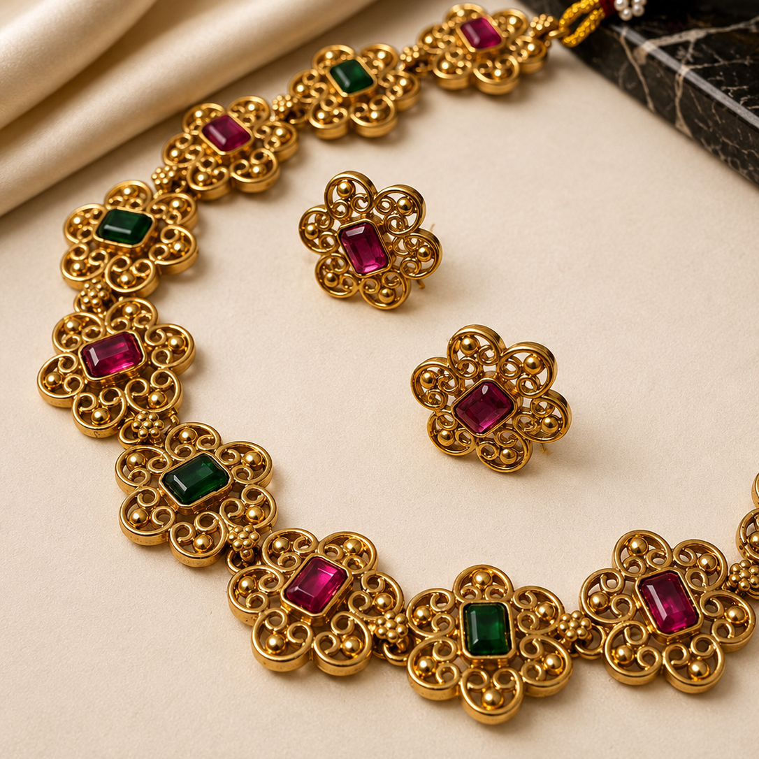 Filigree Bloom Choker