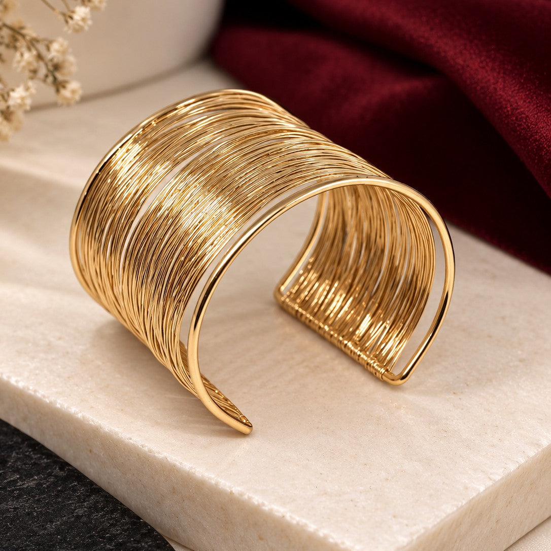 Multi Wire Wrap Cuff