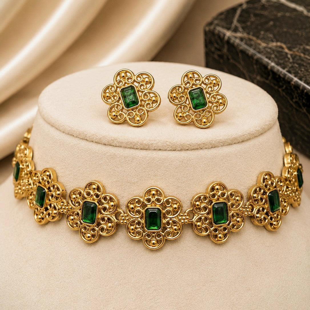 Filigree Bloom Choker