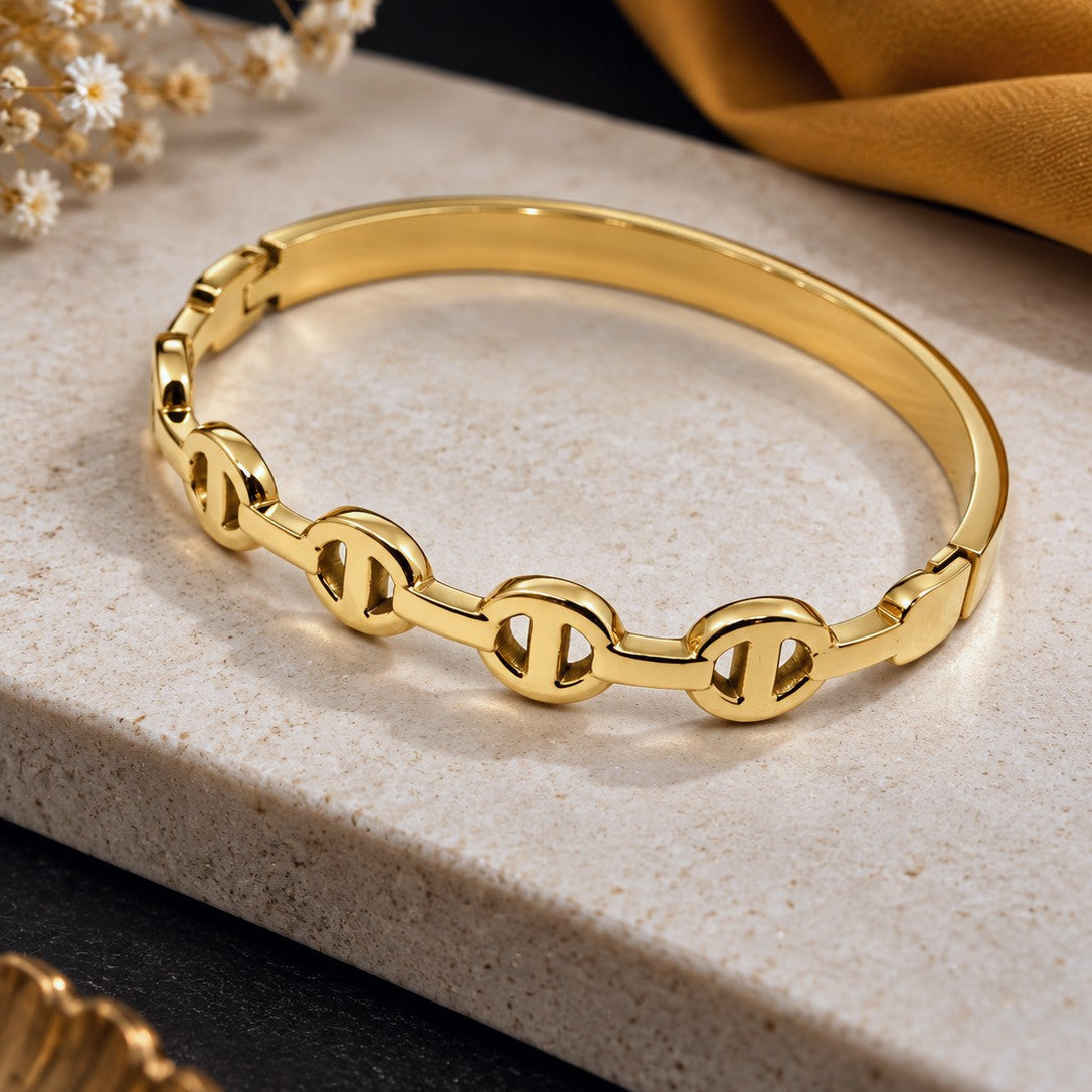 Mariner Link Bangle Bracelet