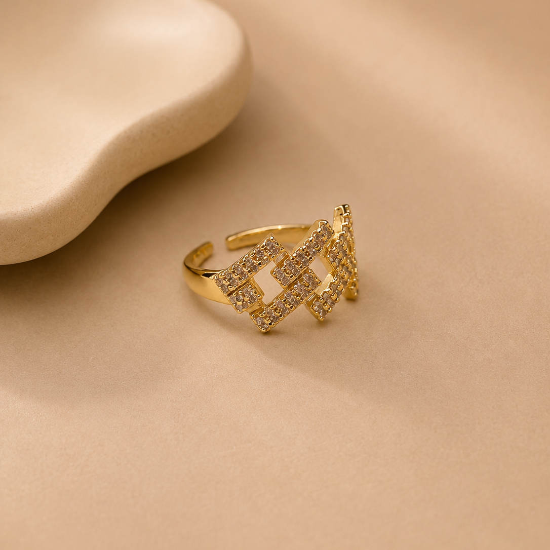 Woven Link Ring