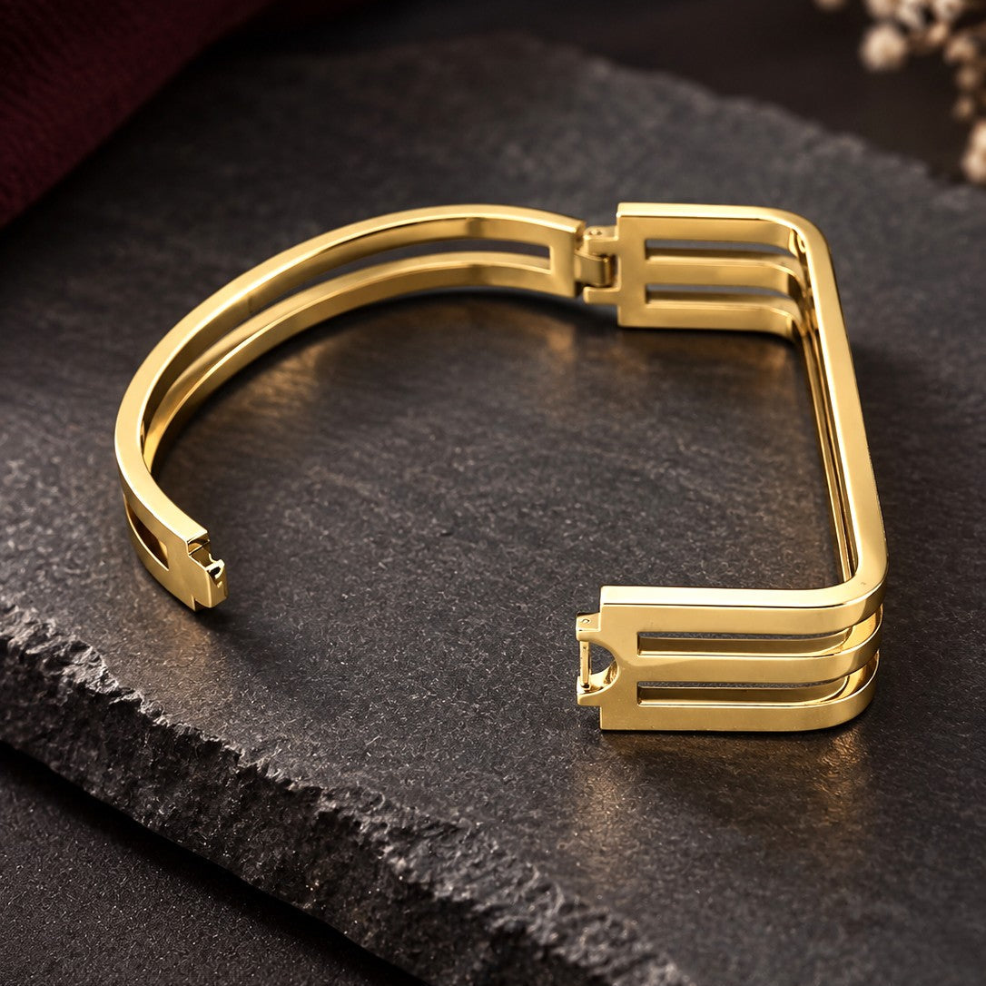 Triple Bar Cuff Bracelet