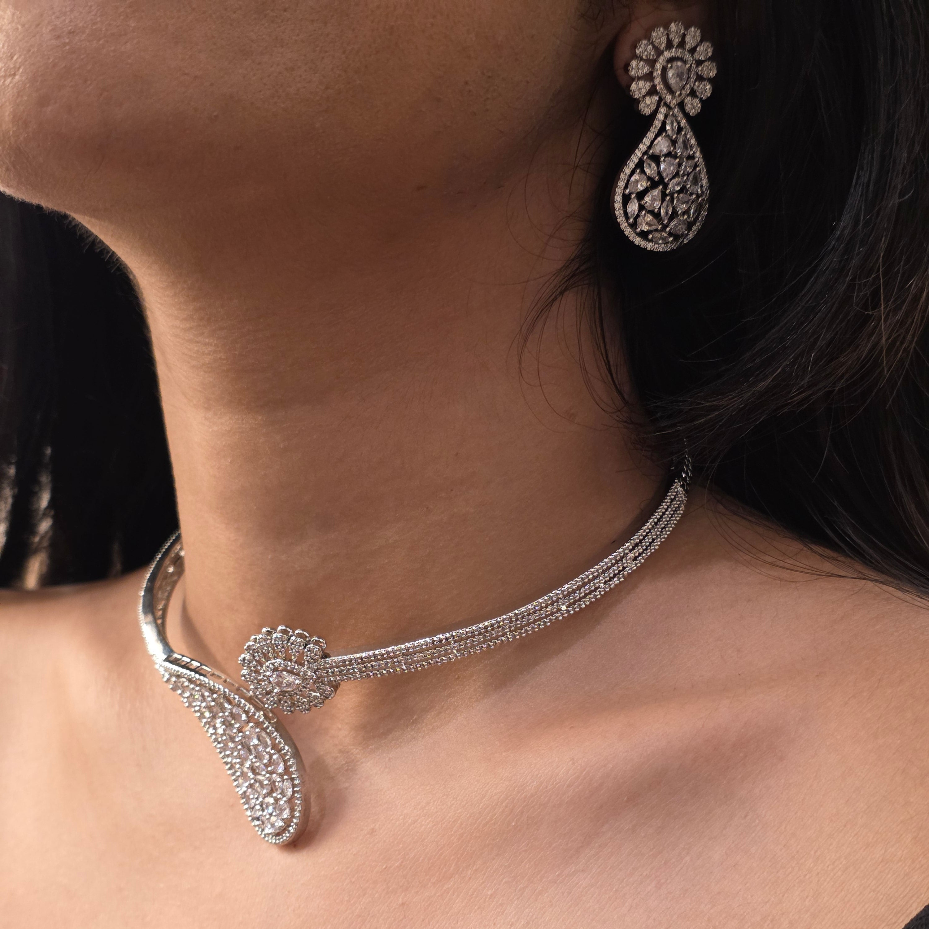 Paisley Drop Necklace