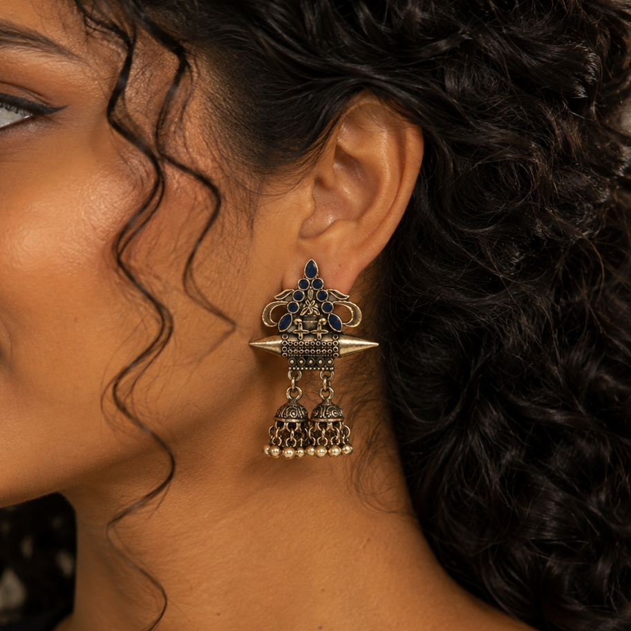 Jhumka Bell Drop Earrings