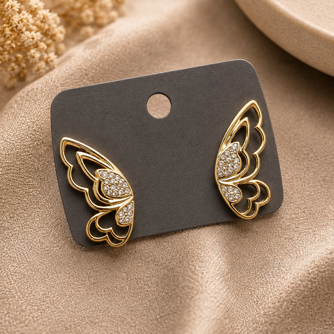 Wing Outline Earrings