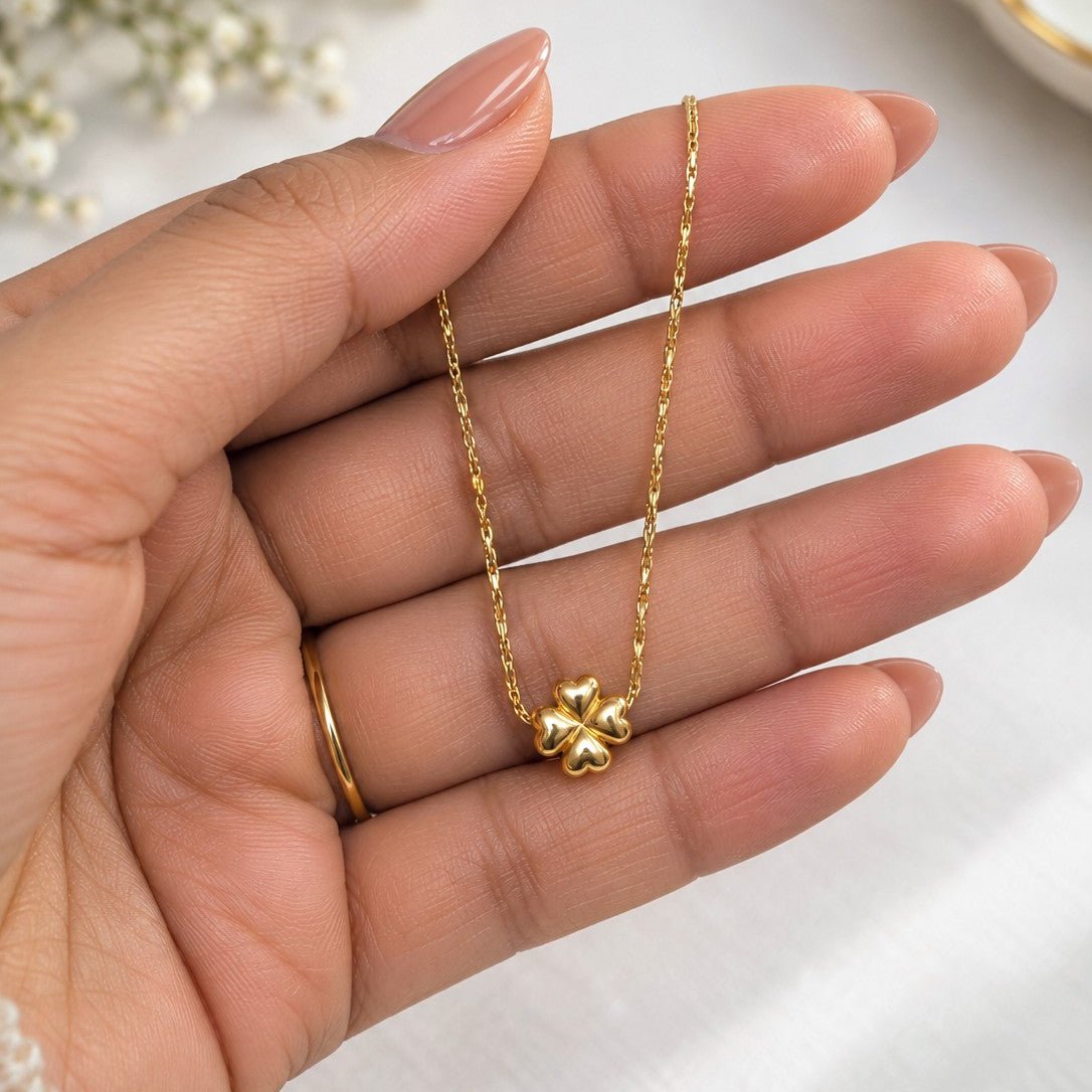 Four Leaf Clover Pendant Necklace
