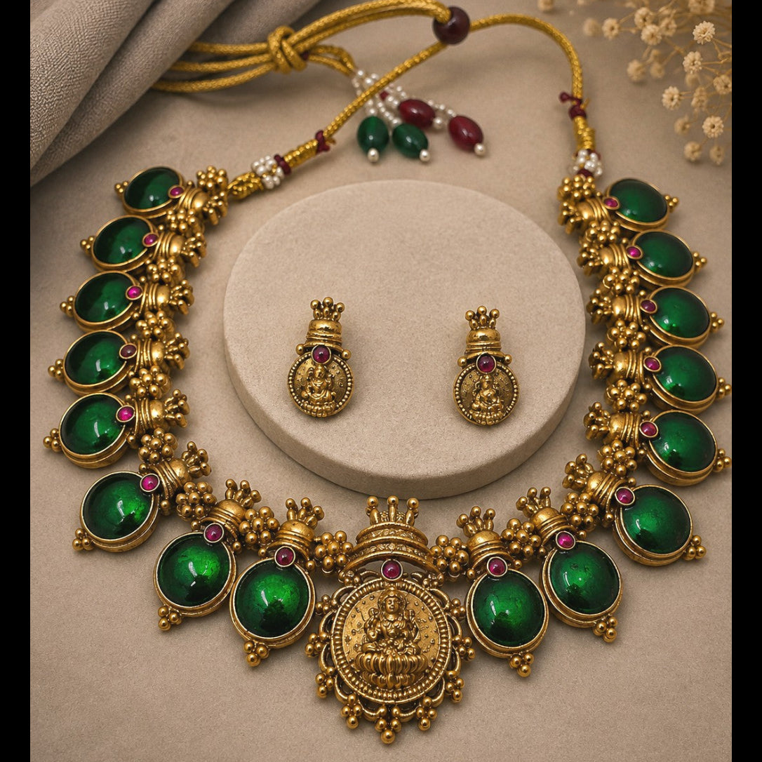 Green Coin Choker