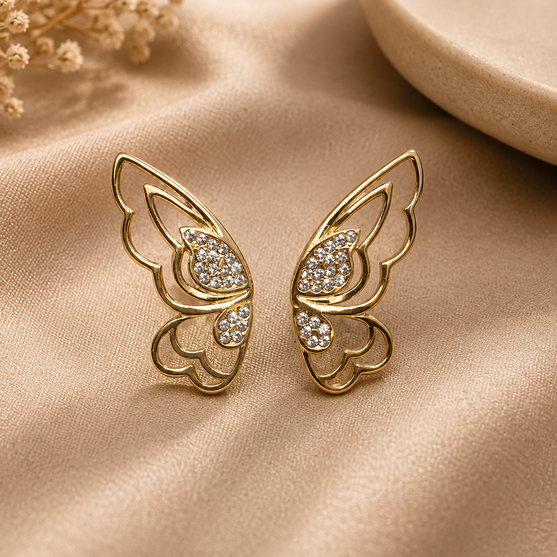 Wing Outline Earrings
