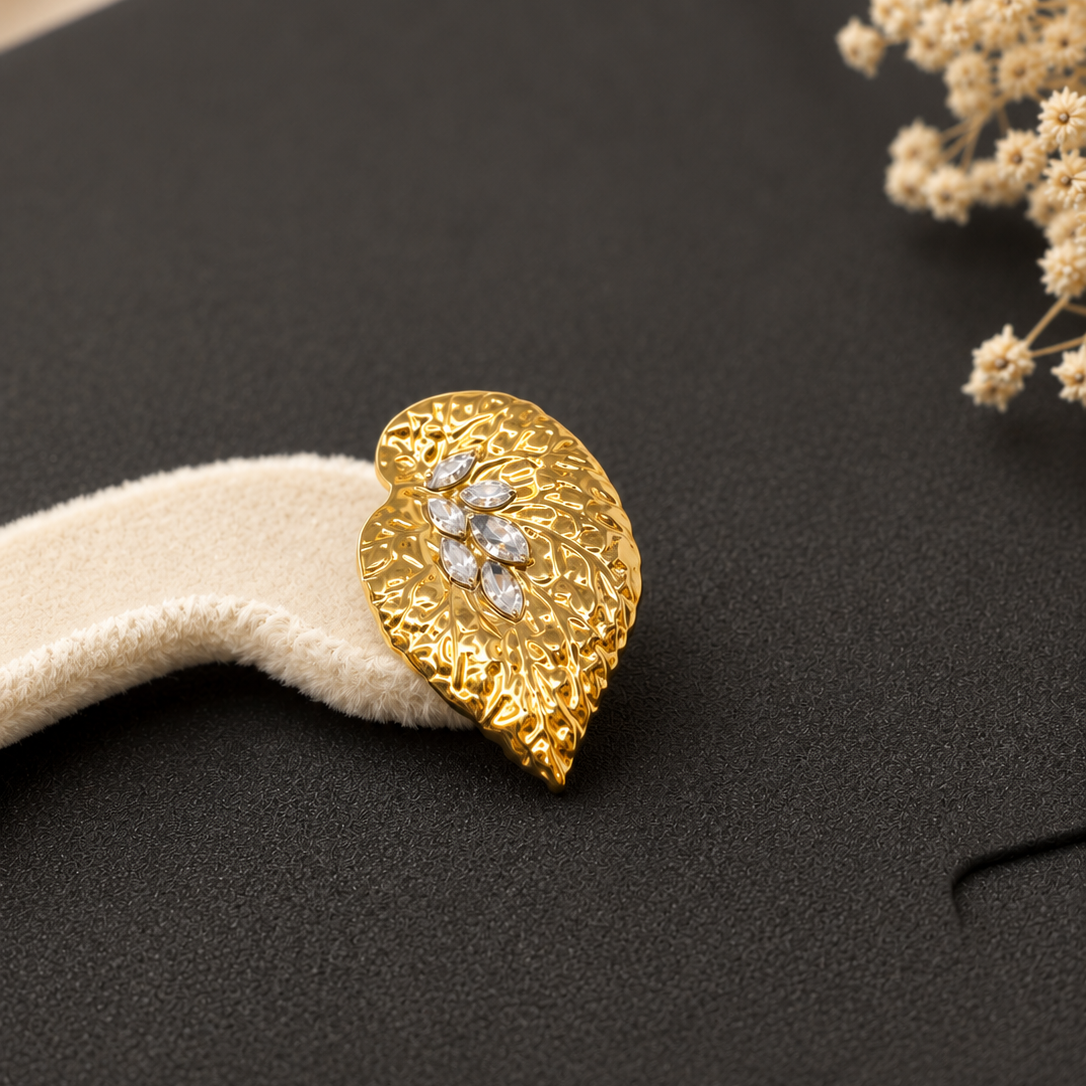 Leaf Bloom Studs