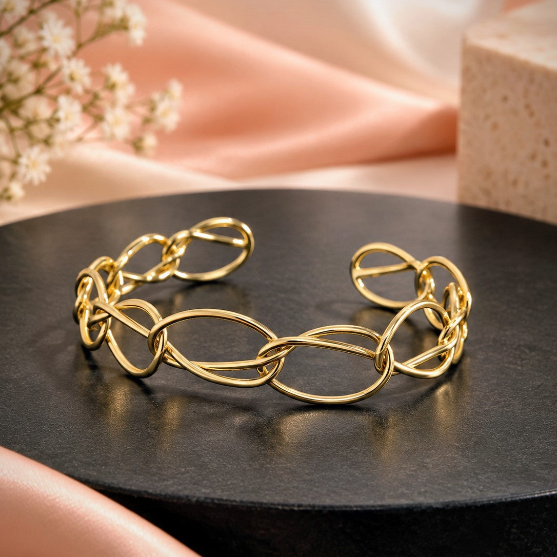Chunky Round Link Bracelet