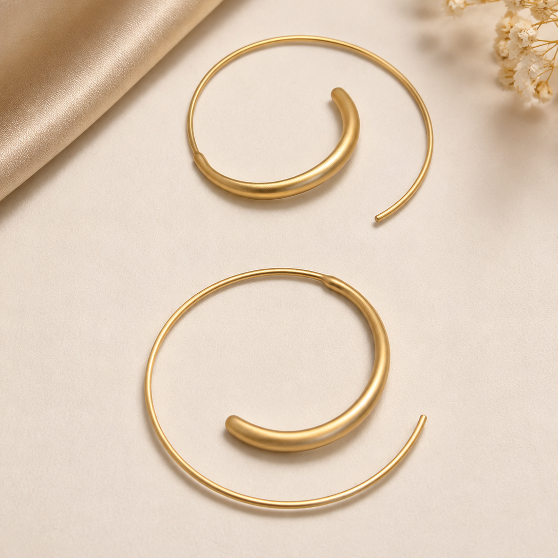 Wire Hoop Earrings