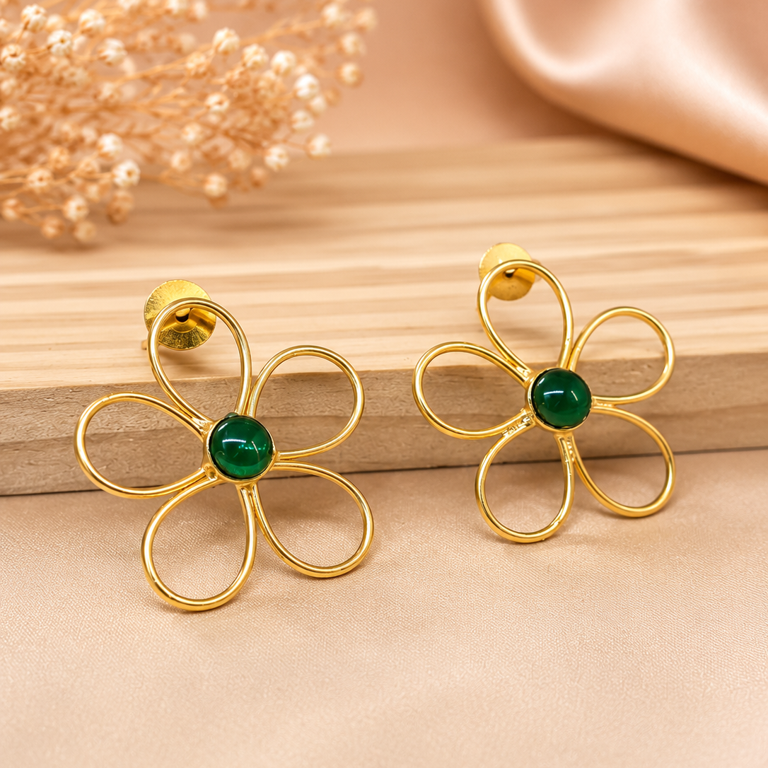 Open Petal Studs