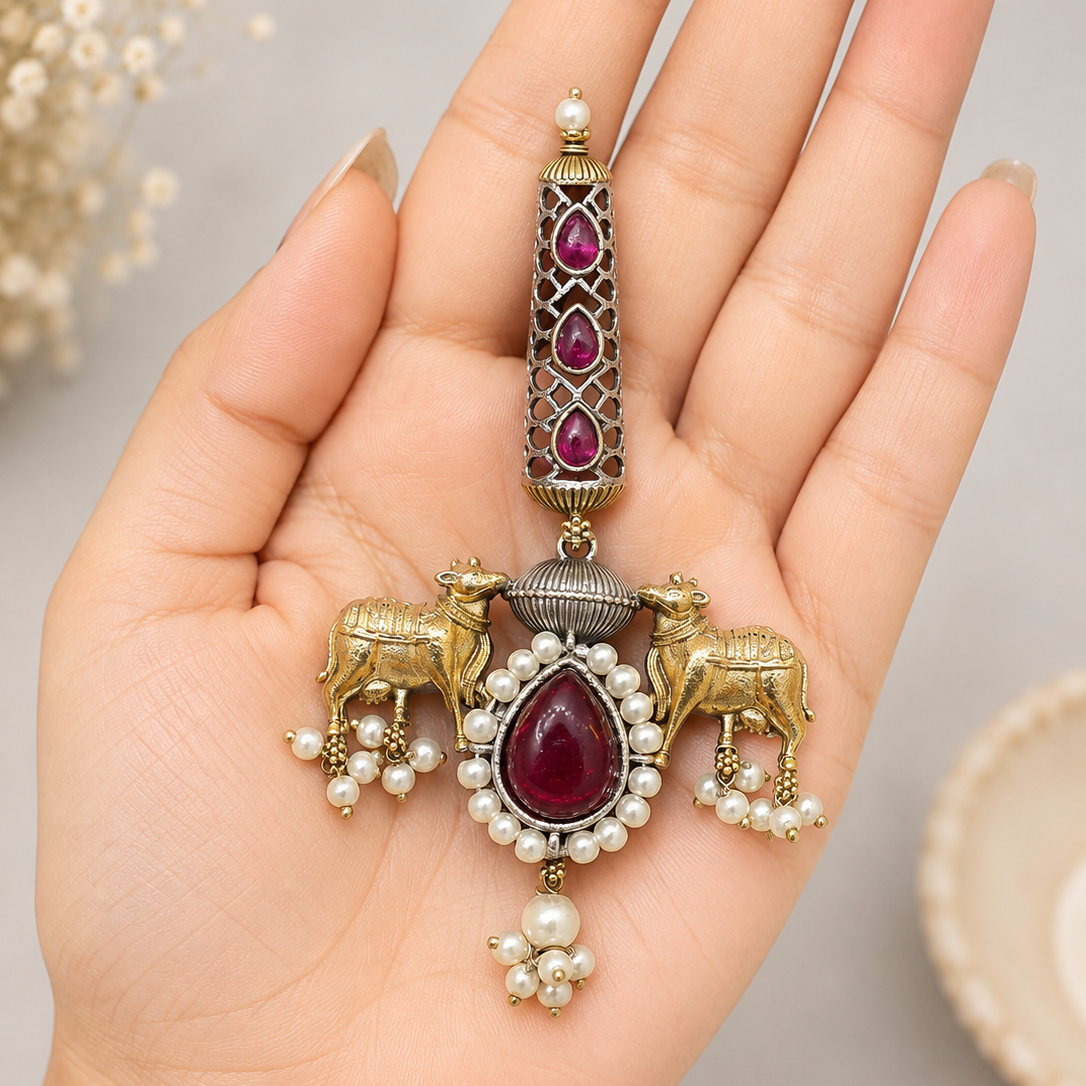 Twin Horse Earrings