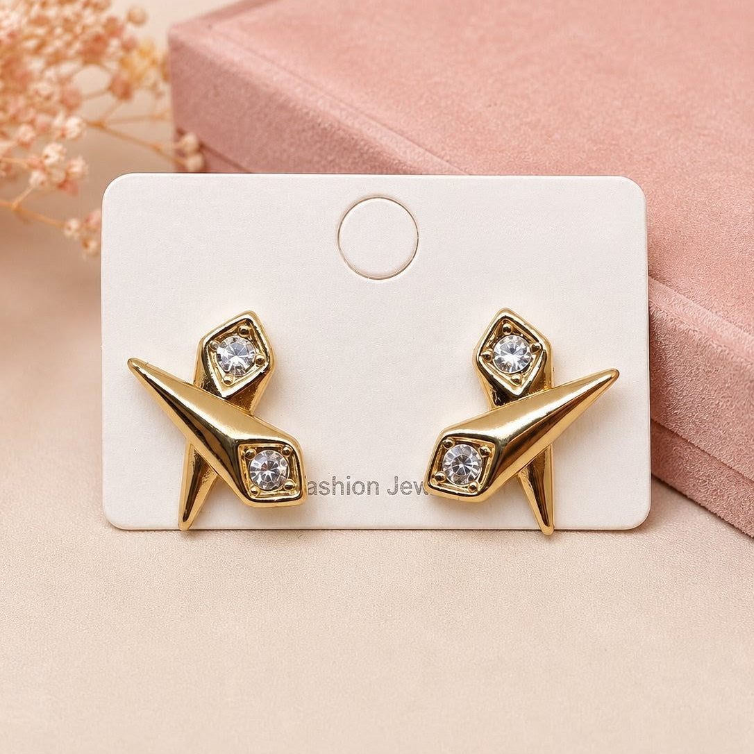 Bolt Stud Earrings
