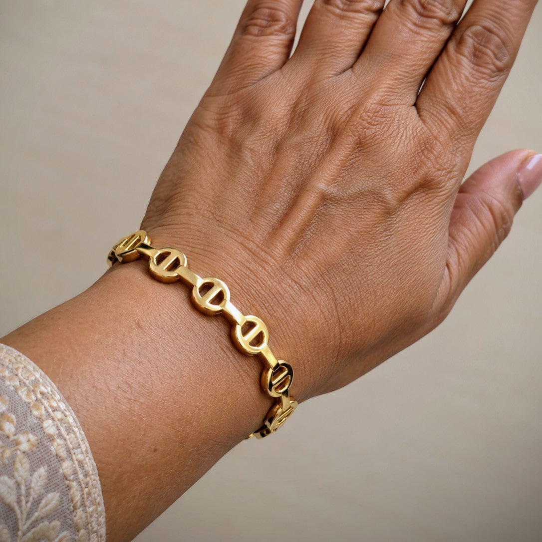 Mariner Link Bangle Bracelet