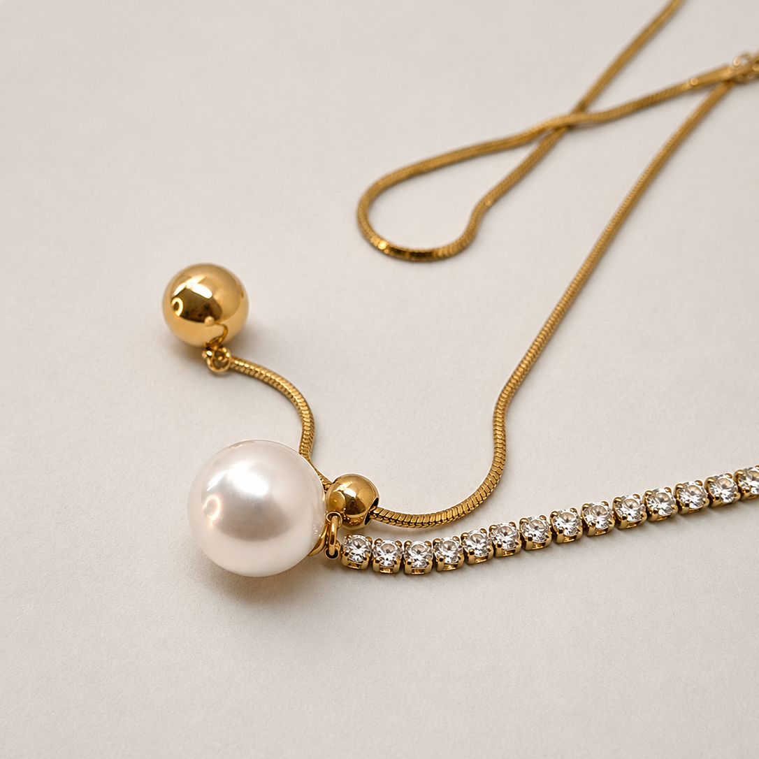 Pearl Drop Necklace