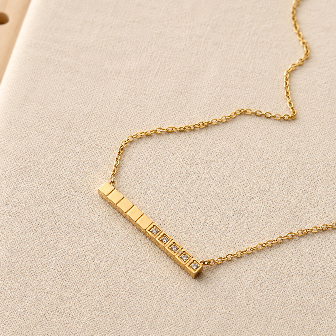 Segment Bar Necklace