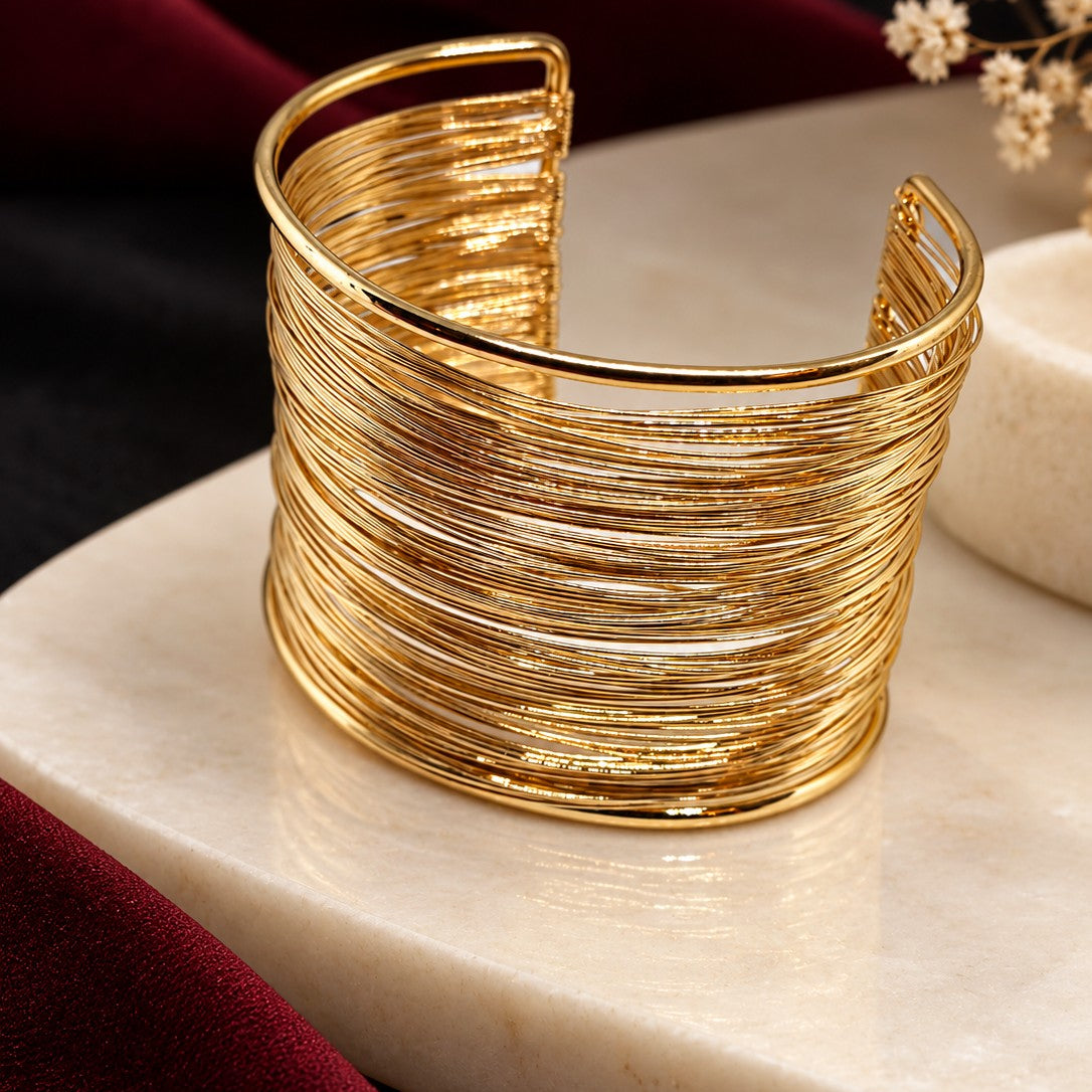 Multi Wire Wrap Cuff