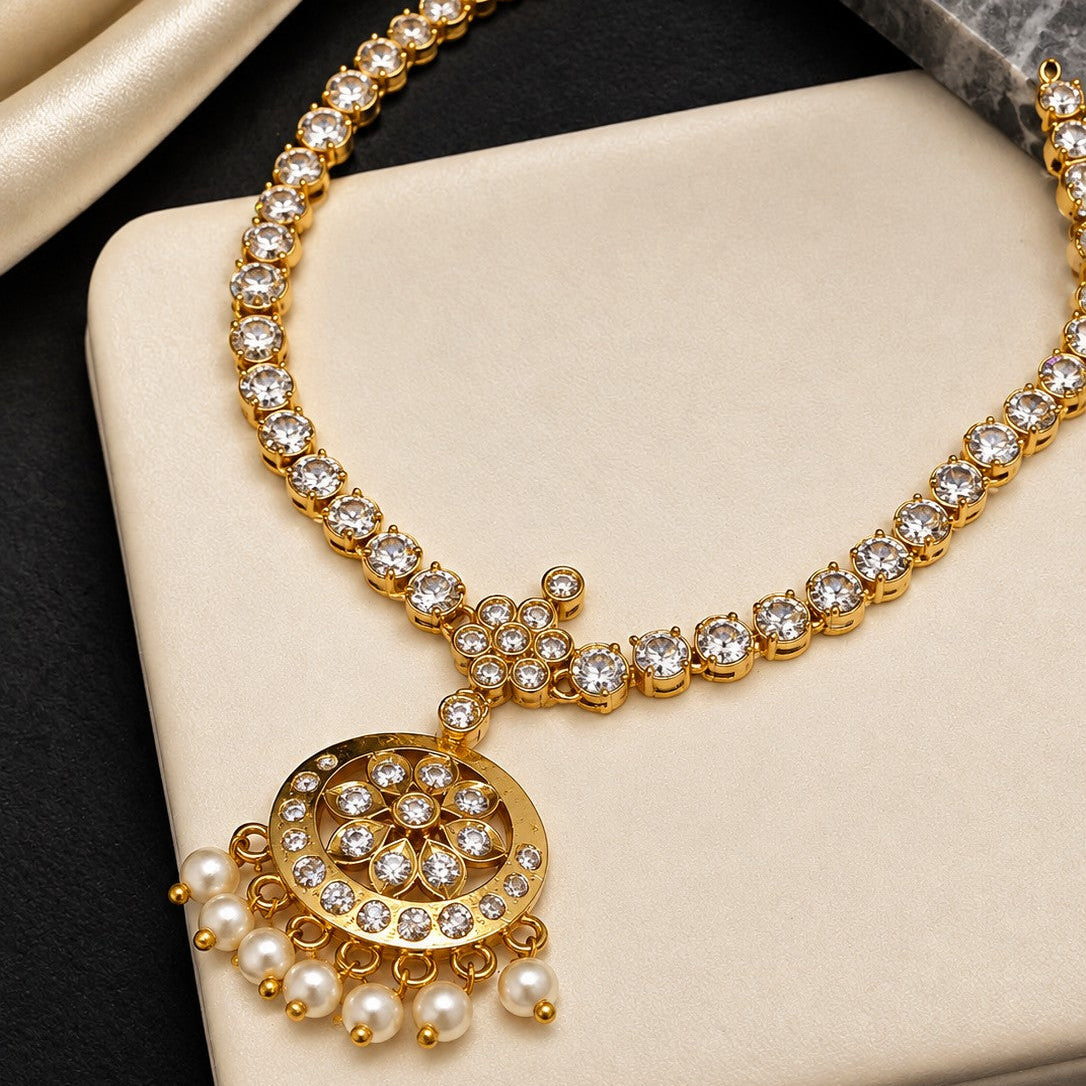 Attigai Pearl Necklace