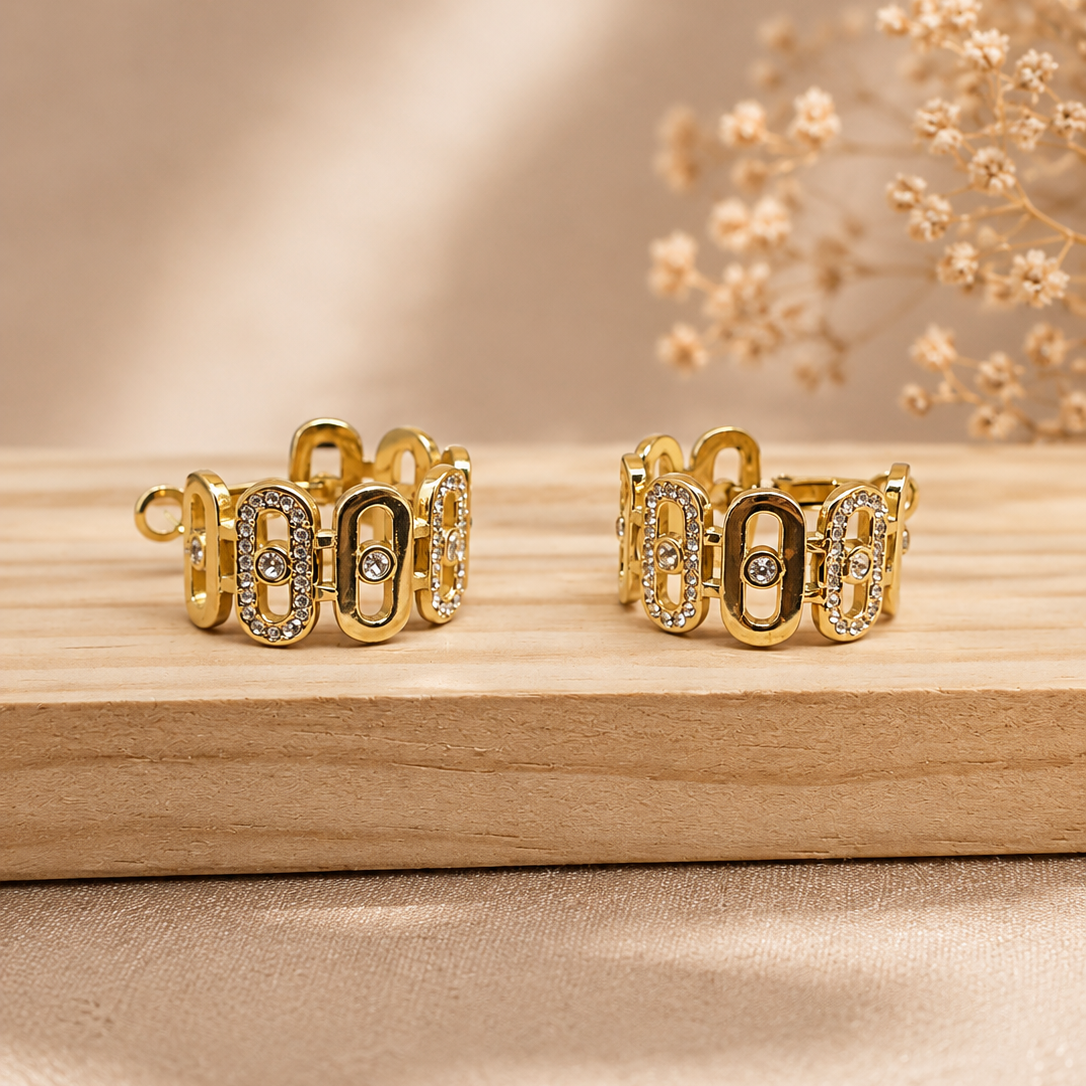 Link Hoop Earrings