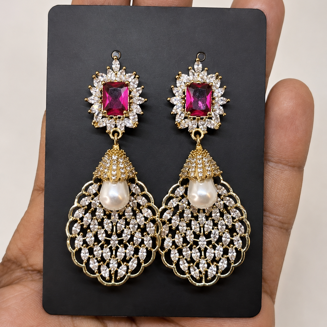 Starburst Drop Earrings