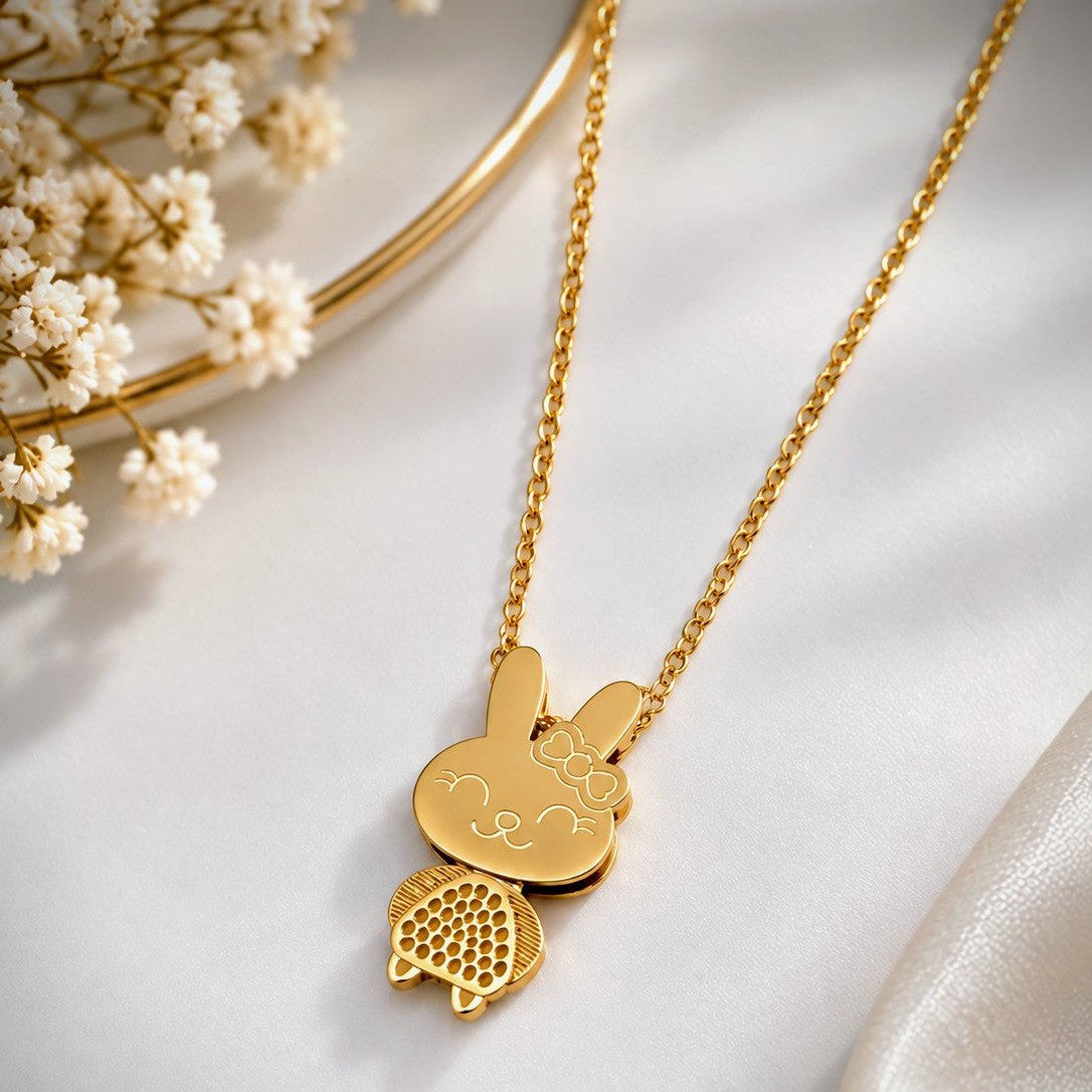 Bunny Pendant Necklace