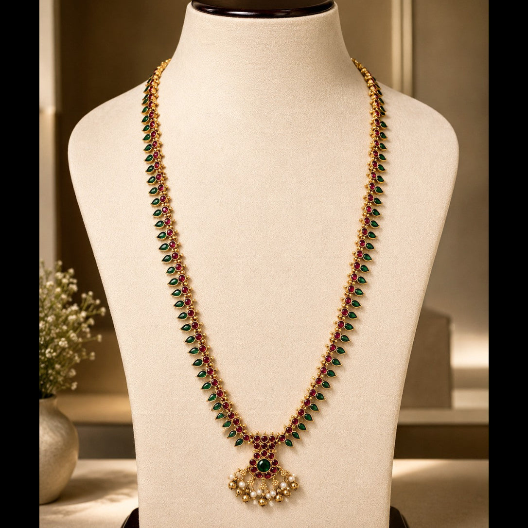 Long Mango Kemp Necklace