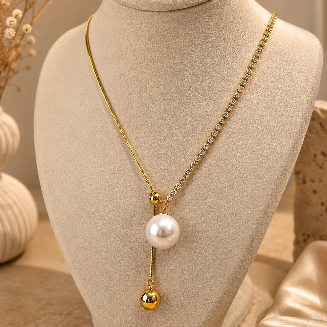 Pearl Drop Necklace