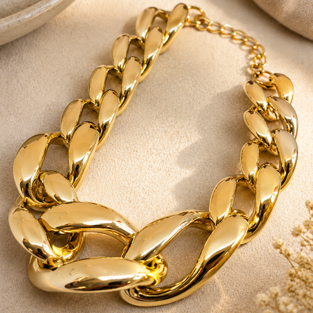 Chunky Curb Necklace