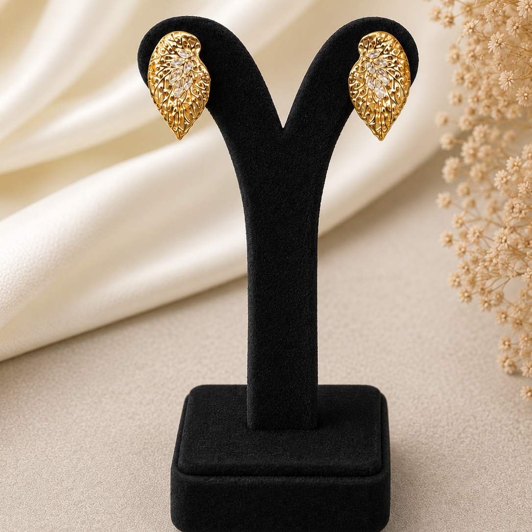 Leaf Bloom Studs