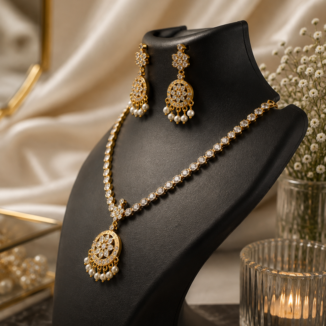 Attigai Pearl Necklace