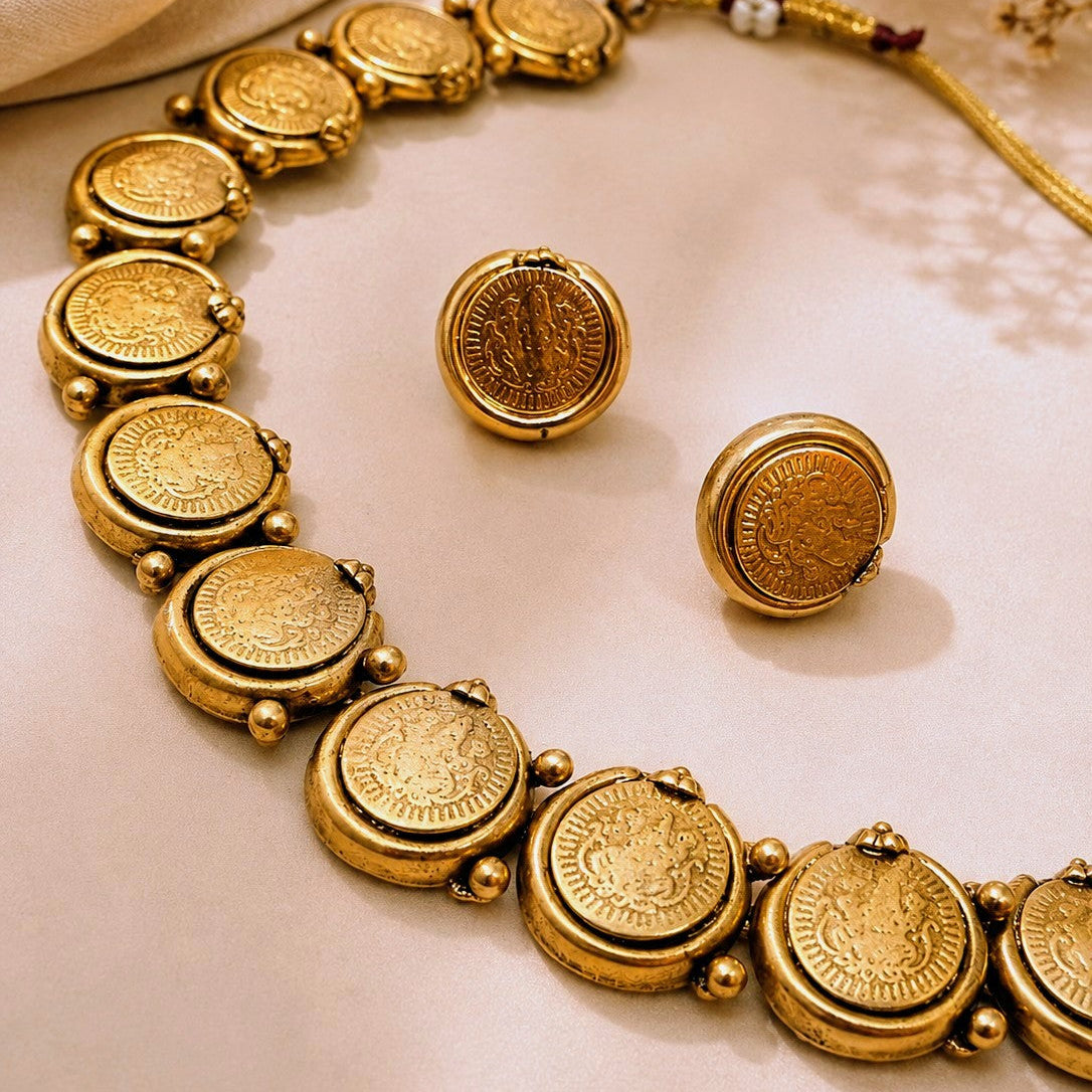 Coin Necklace Set
