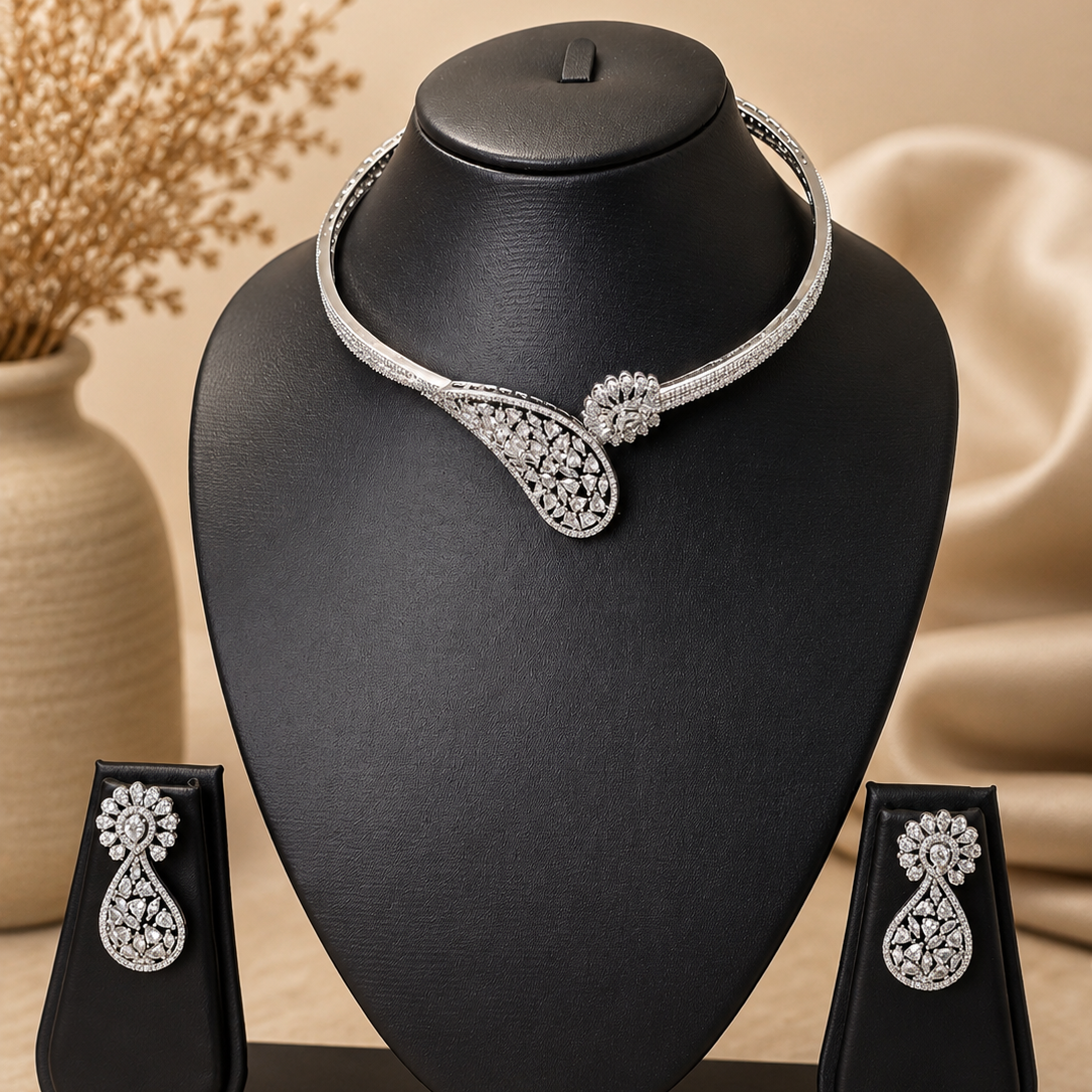Paisley Drop Necklace