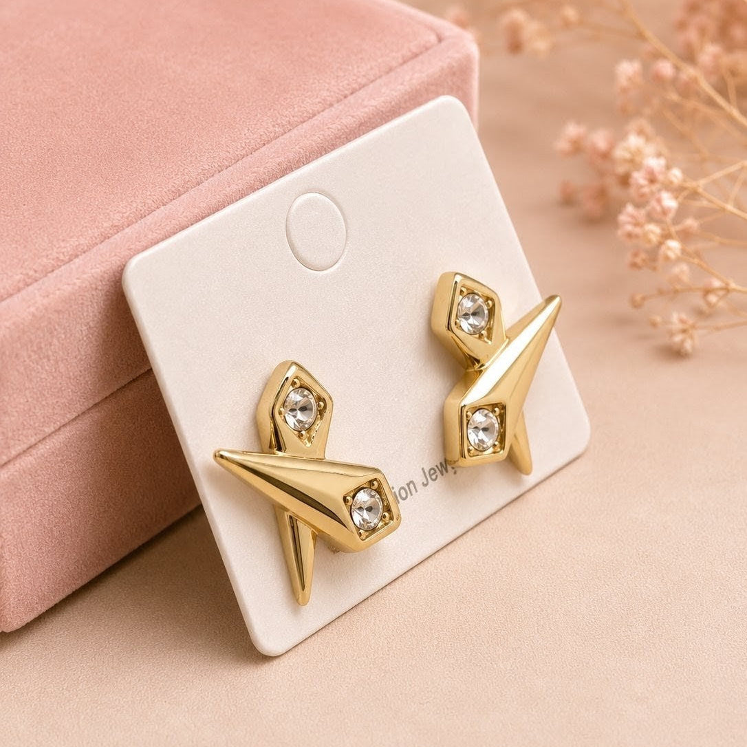 Bolt Stud Earrings