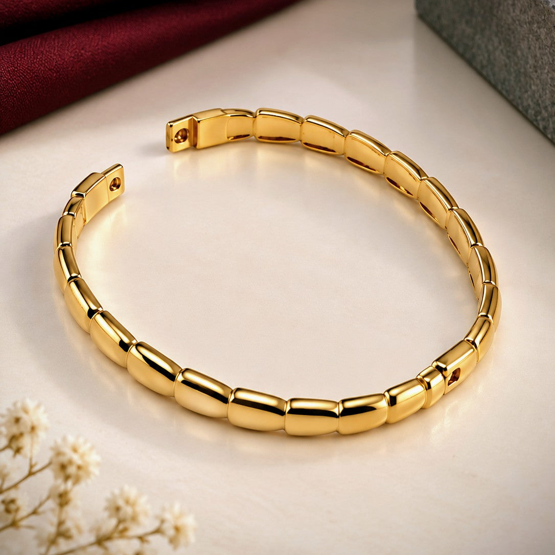 Tapered Link Bangle Bracelet