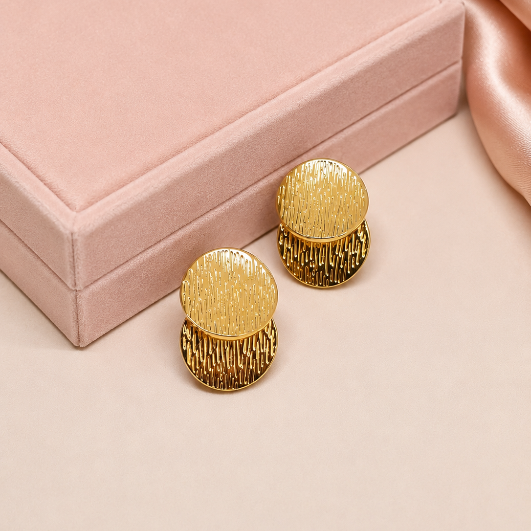 Layered Disc Studs