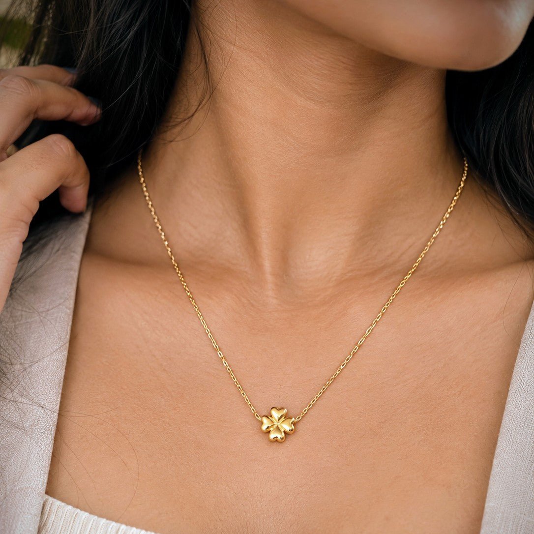 Four Leaf Clover Pendant Necklace