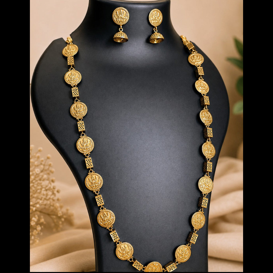 Coin Rope Necklace Set